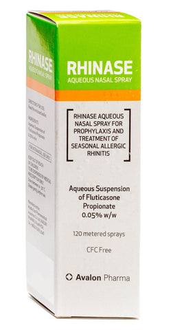 Rhinase 0.05 % Aqueous Nasal Spray - 120 Dose