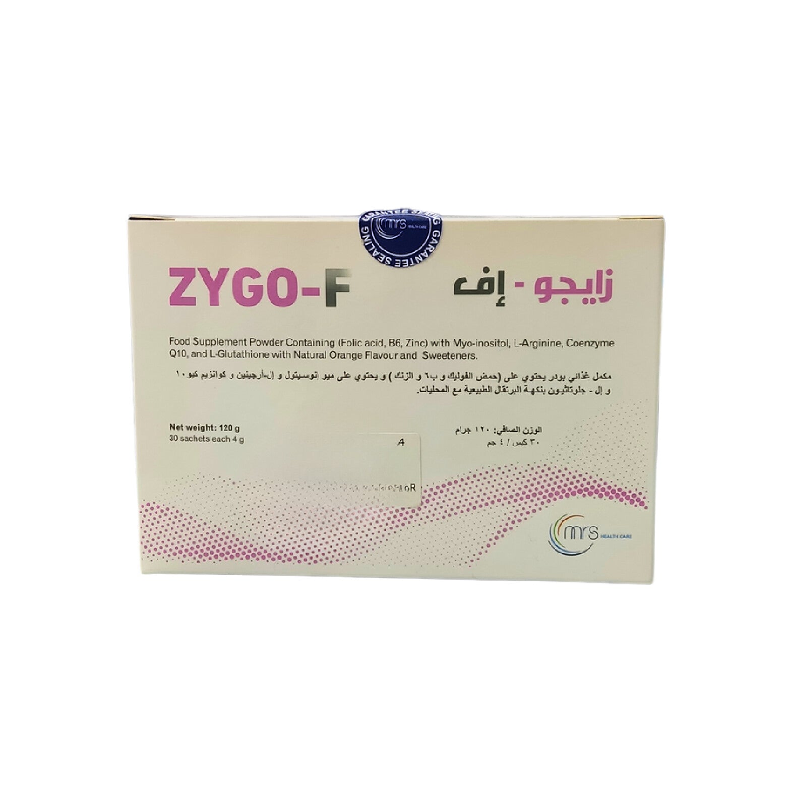 Zygo F-30 Sachets-Dietary Supplement For Female Fertility and Reproductive Health
