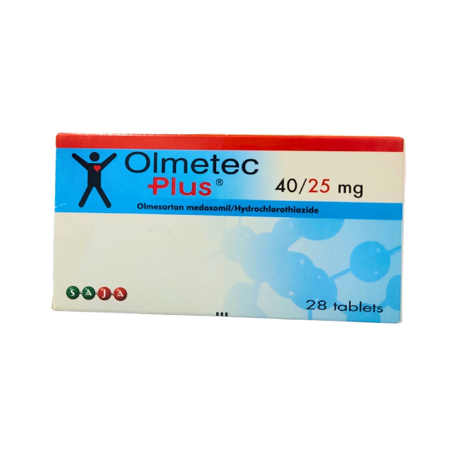 Olmetec Plus 40/25MG Blood Pressure Tablets 28
