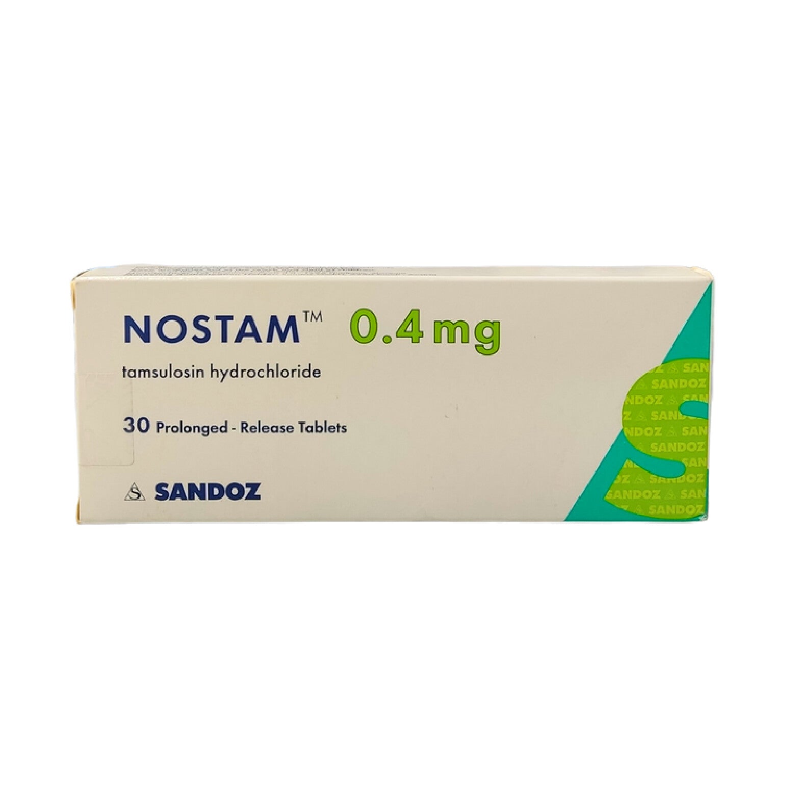 Nostam Tamsulosin Prostate Relief 0.4mg 30 Tablets