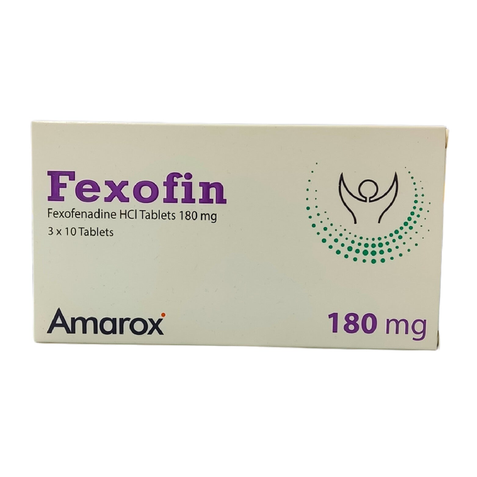 Fexofin 180mg Allergy Relief Tablets