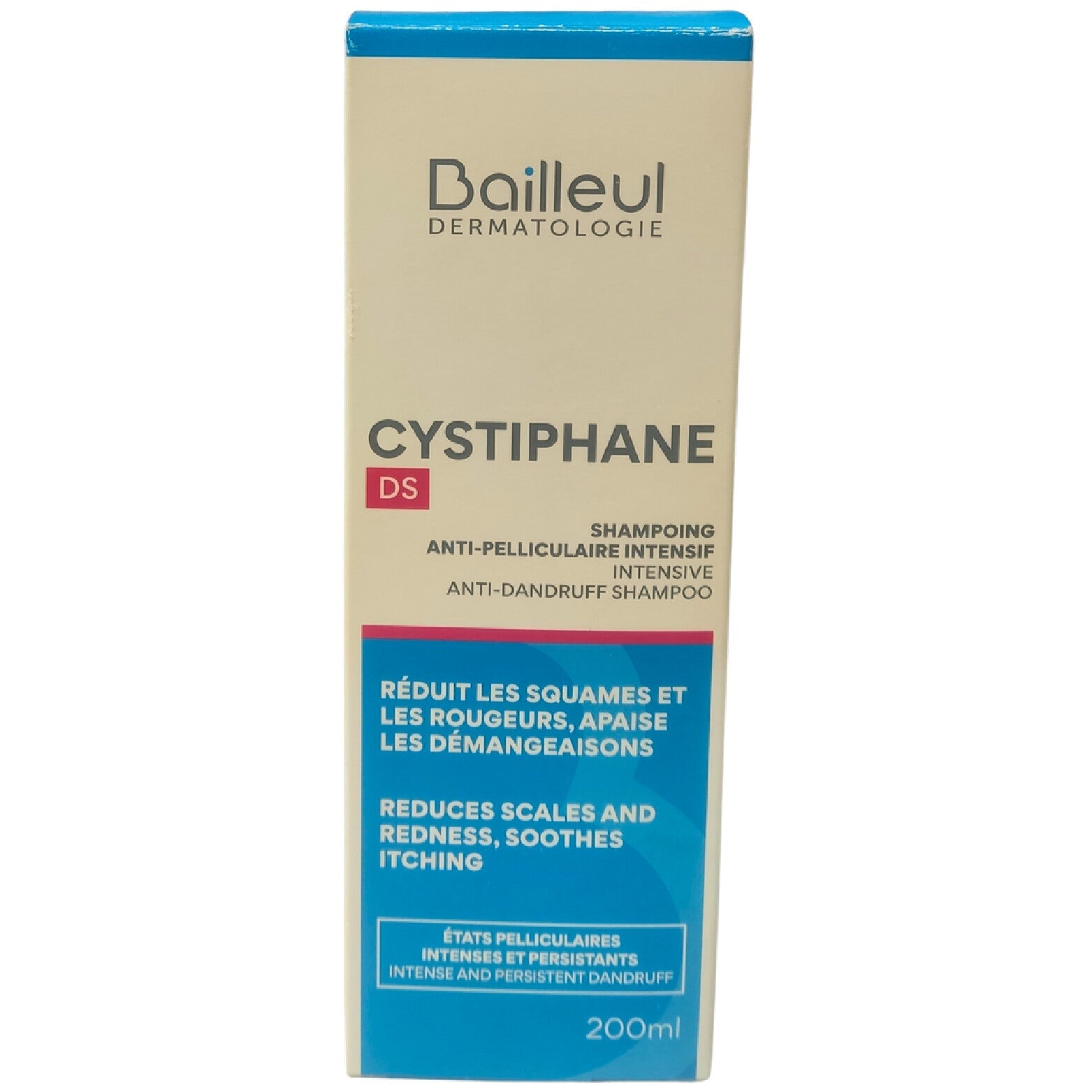 DS Intensive Dandruff Shampoo 200 ML Cystiphane