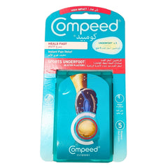 Compeed Sports Underfoot-5 Plasters For Pressure and Pain Relief During Activity