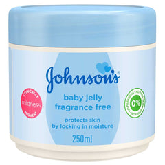 Johnson'S Baby Jelly Fragrance Free - 250 Ml