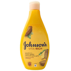 غسول الجسم بزبدة الكاكاو من جونسون فيتا ريتش ٤٠٠ مل