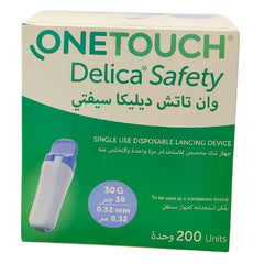 One Touch Delica Safety 200pcs