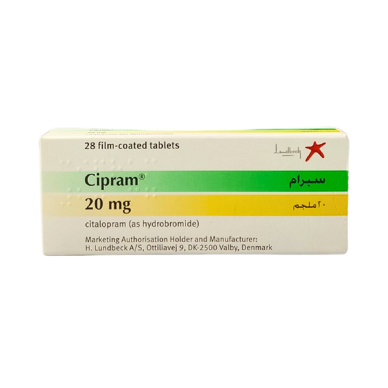 Cipram 20mg Antidepressant Tablets