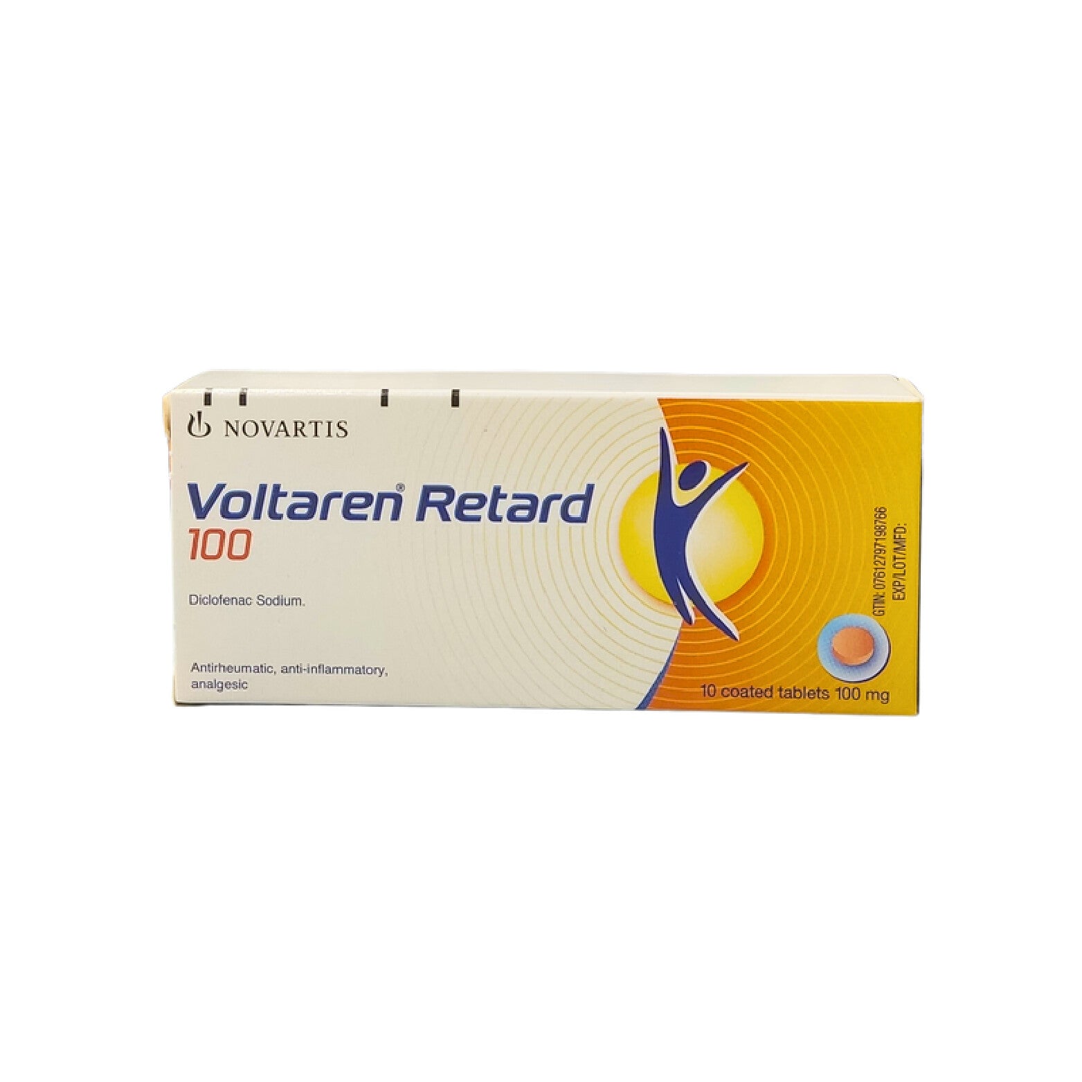 Voltaren Retard 100MG pain relief tablet 10 Tabs