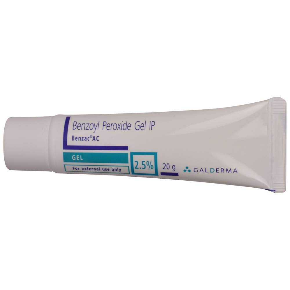 Benzac Ac 2.5% Gel For Acne Treatment 20 Gm