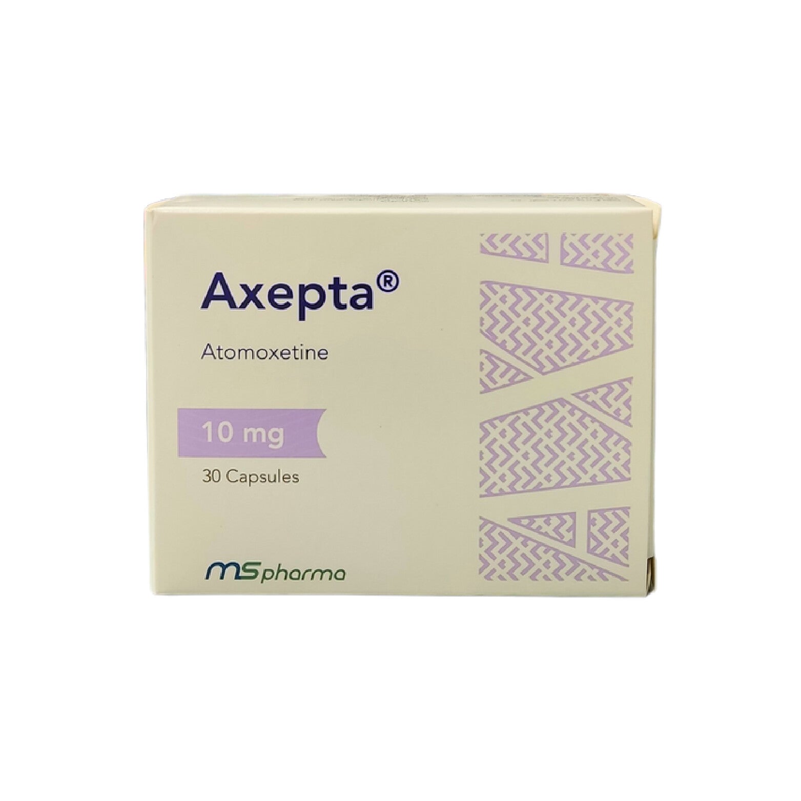 Axepta ADHD Control Capsules 10mg 30 Capsules