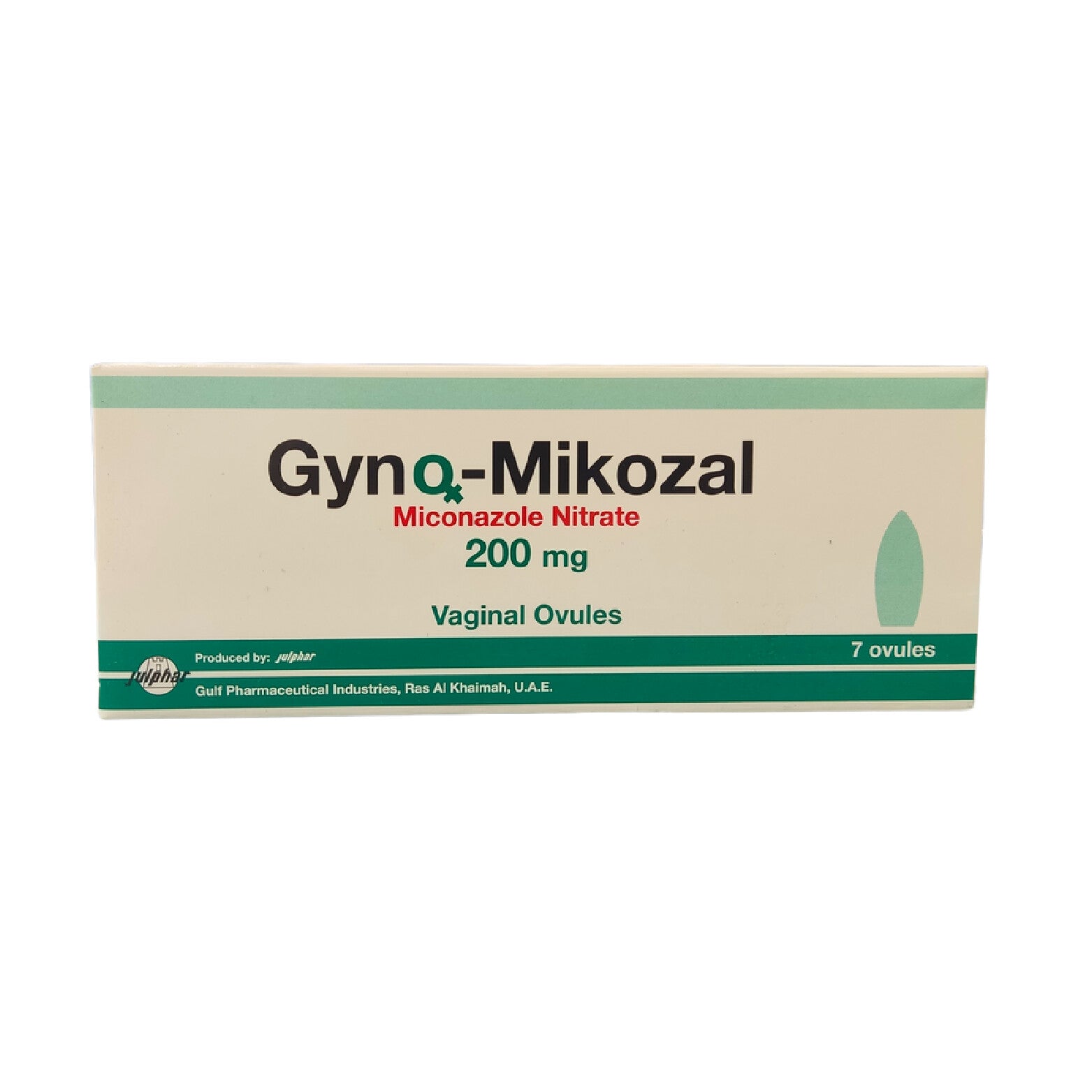 Gyno Mikozal 200mg 7 Vaginal Suppositories – Precise Action for Fungal Infections