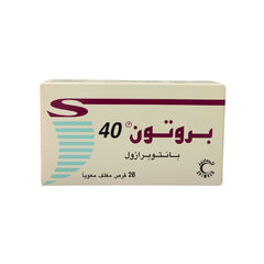 Proton antacid 40 mg 28 tablets