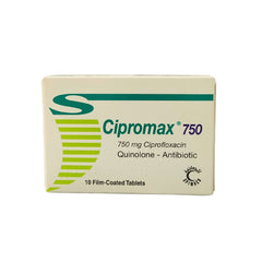 Cipromax Broad Spectrum Antibiotic 10 Tablets