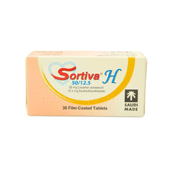Sortiva H 50/12.5Mg-30 Tablets For Hypertension Treatment