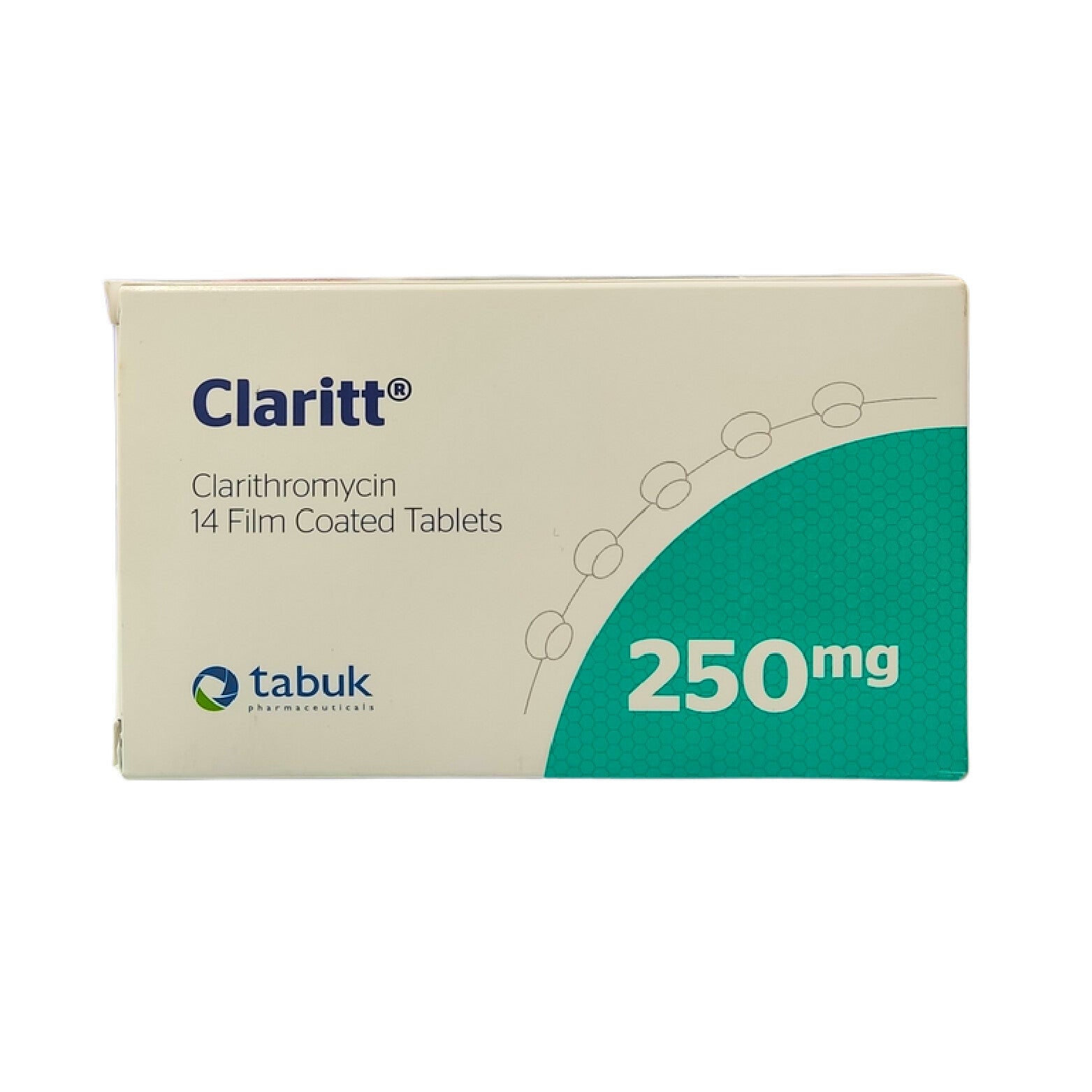 Claritt Antibiotic 250mg 14 Tablets