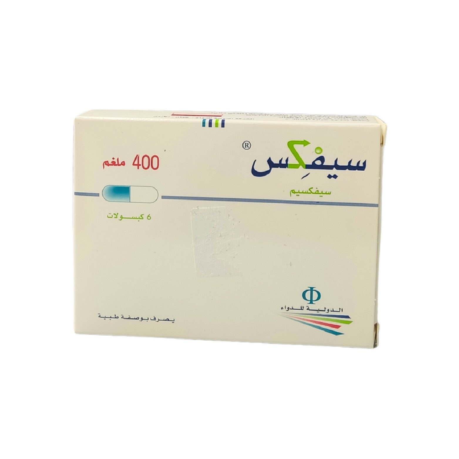 Cefix 400Mg Cefixime Broad-Spectrum Antibiotic-6 Capsules