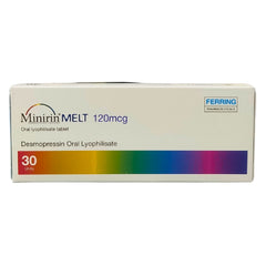Minirin Melt Urine Control Tablets 120mcg 30 Tablets