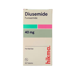 Diusemide 40MG tablet kidney support 30 Tabs