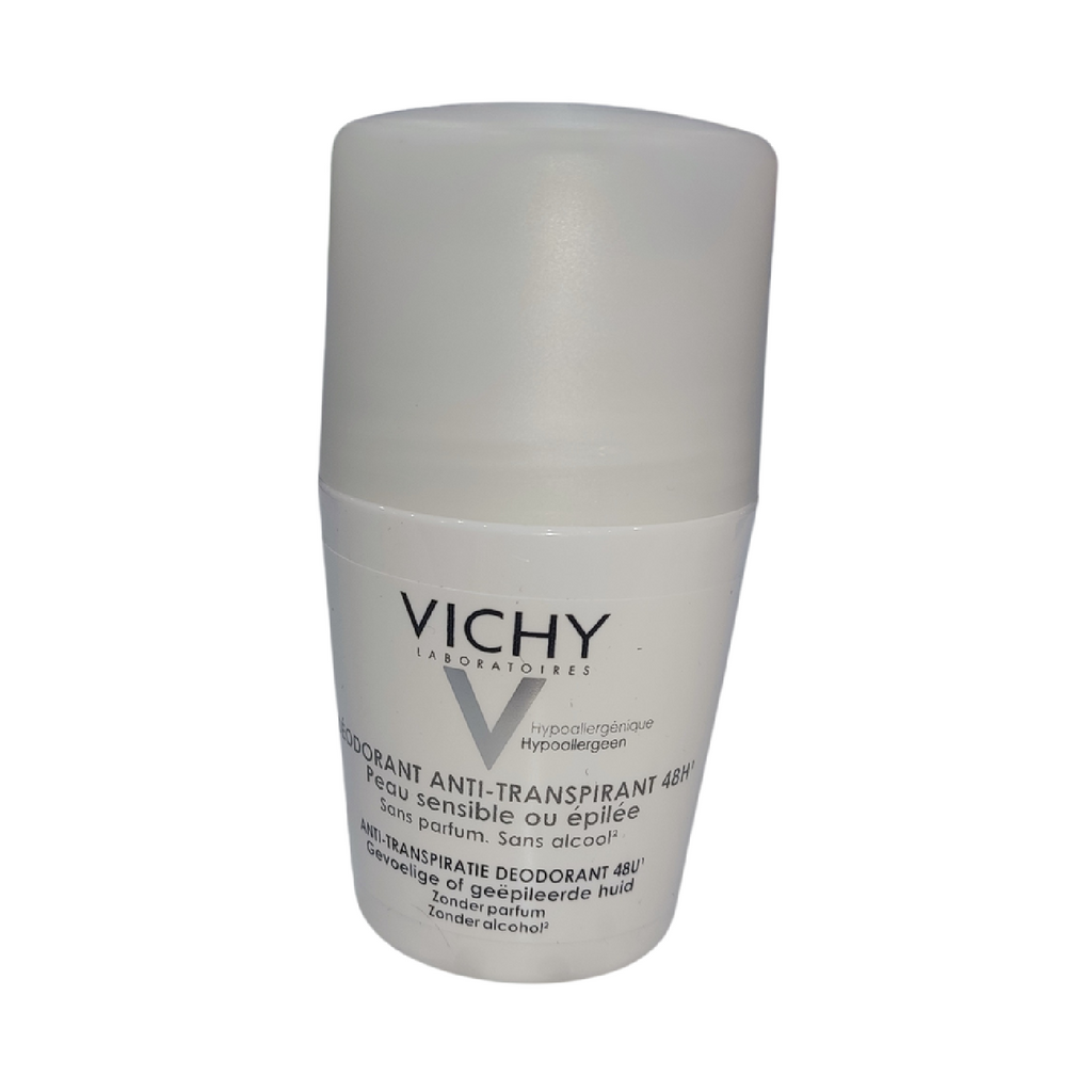 Vichy 48 Hours Anti Perspirant Deodorant For Sensitive Skin 50Ml (White)