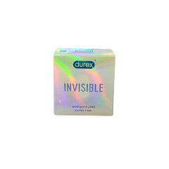 Durex Invisible Extra Thin Condoms-3 Pieces
