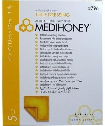 Medihoney Dressing Tulle 10x10 for Advanced Wound Healing – Al-Jawaher Al  Motamyza Pharmacies