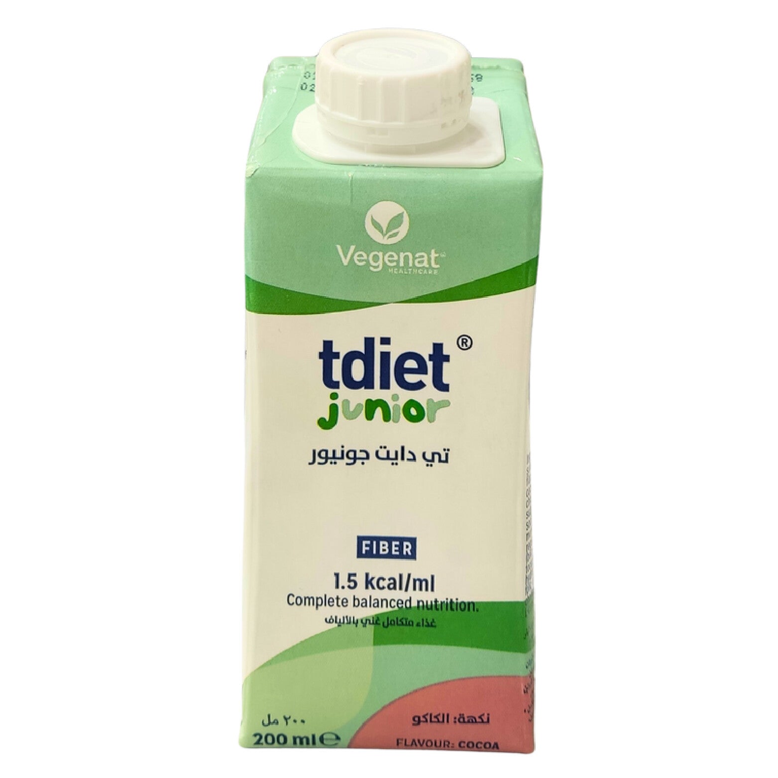 Tdiet Junior Fiber Cocoa 24×200 ML