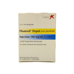 Fluanxol Depot for mental health 100MG 1ML 1 Ampoule