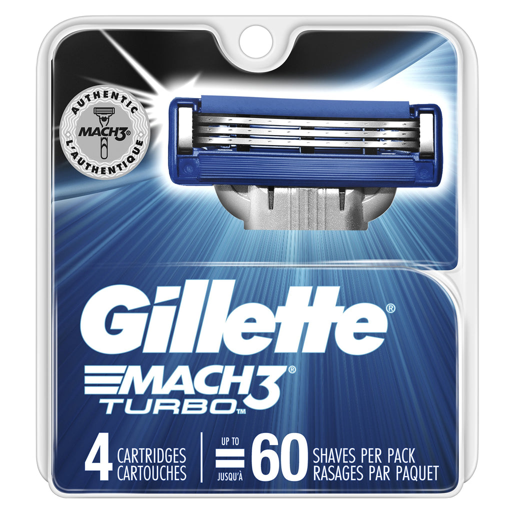 Gillette Mach 3 Turbo Blade 4 Cart