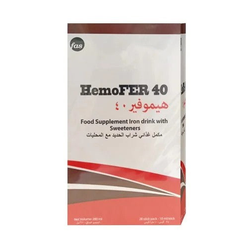 Hemofer 40Mg 28 Sachets