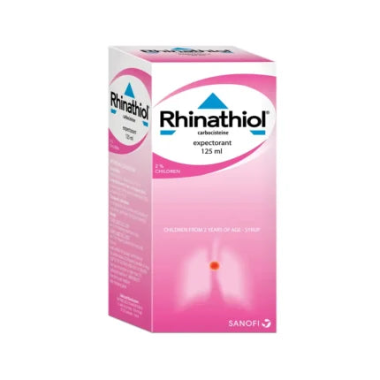 Rhinathiol Syrup For Adults 5% 125 Ml