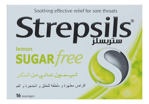 STREPSELS HERB SUGER FREE 16TAB