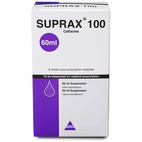 Suprax Syrup 100 Mg 60 Ml