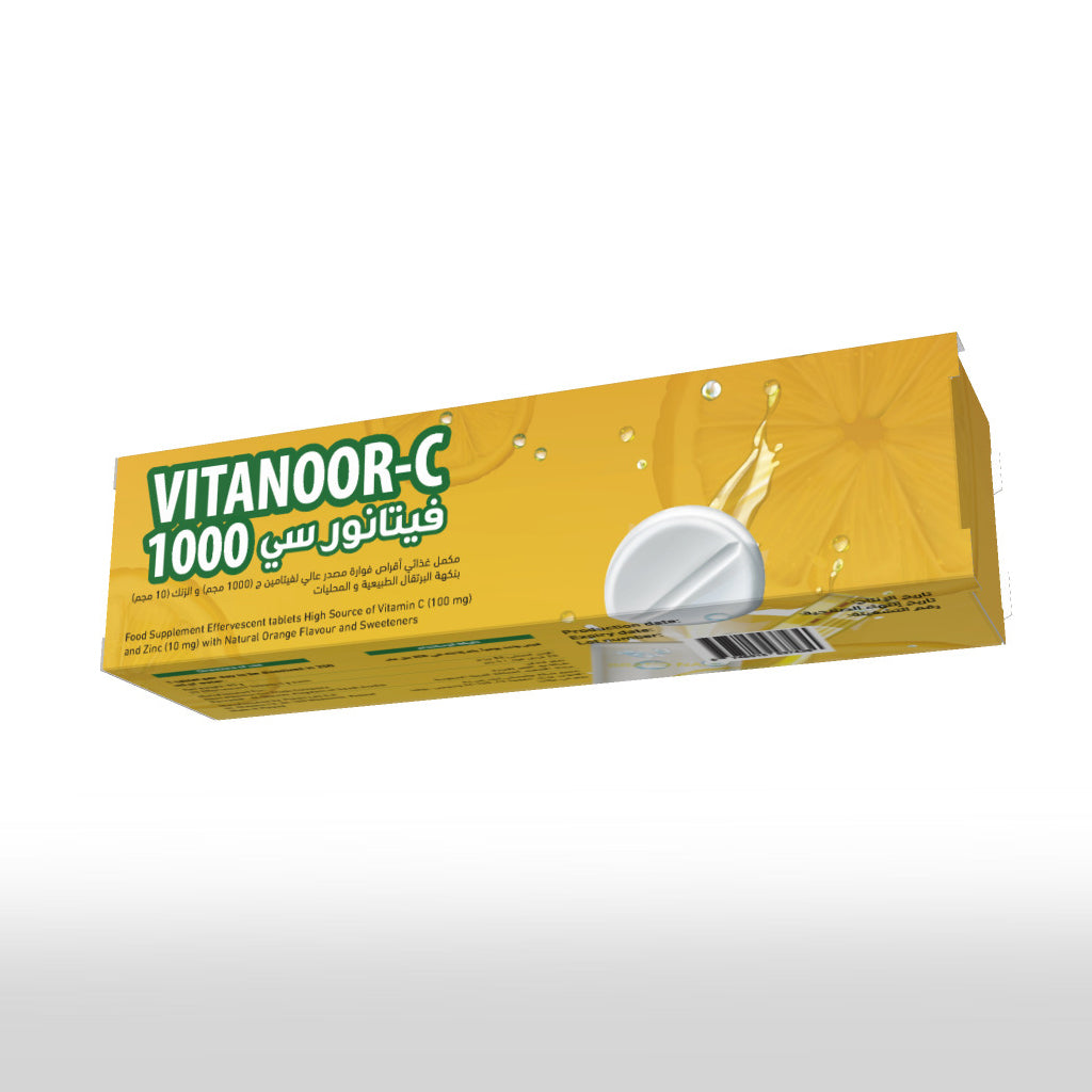 Vetanor C 1000 Mg + Zinc 10 Mg 20 Effervescent Tablets