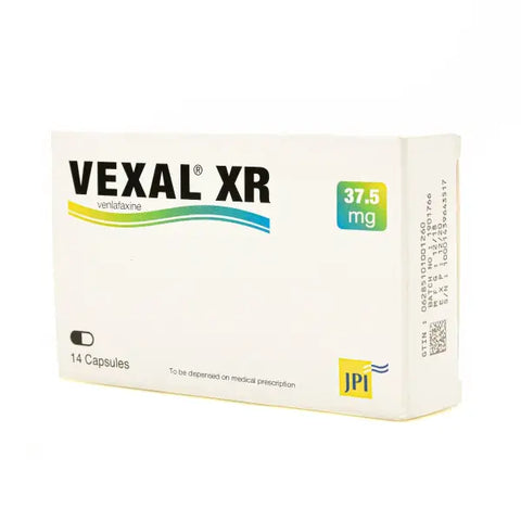 Vexal Xr 37.5 Mg 14 Capsules