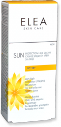 Elea Sun Protection Face Cream Spf 50+ 40 Ml