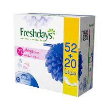 Freshdays Long 52+20Pcs