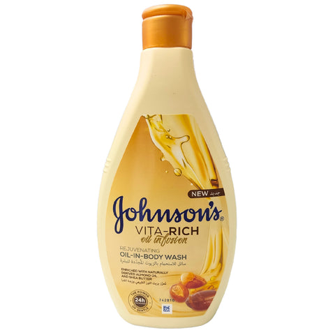جونسون – صابون سائل للجسم بتركيبة الزيوت المرطبة – 400 مل