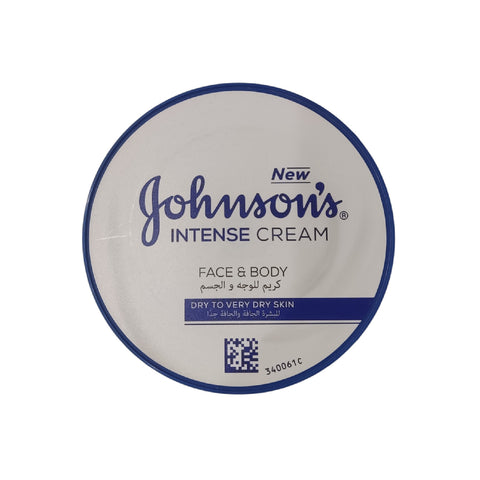 كريم العناية المكثفة من جونسون – للوجه والجسم – للبشرة الجافة والجافة جدًا – 300 مل