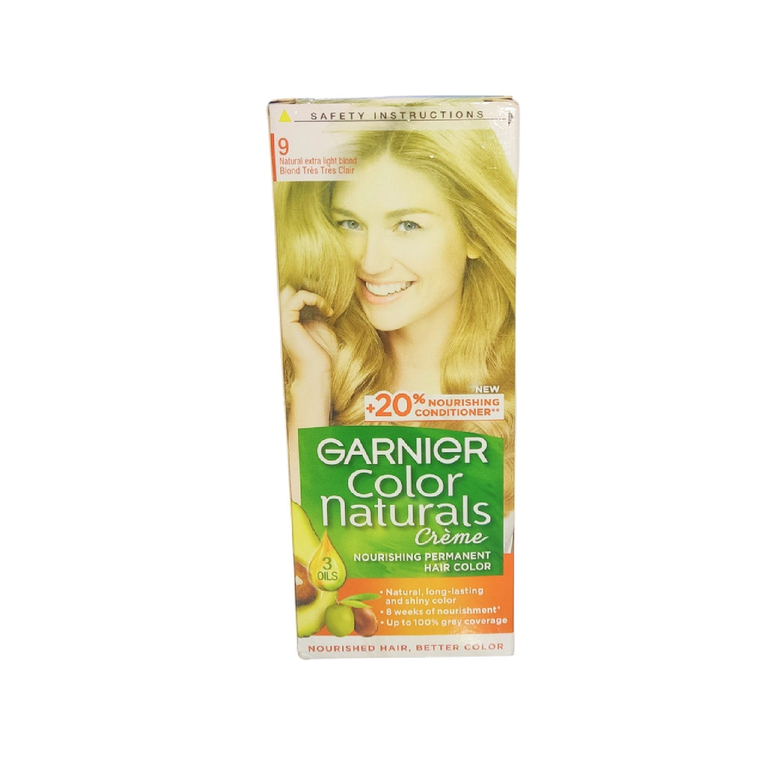 Garnier Lightest Blond Naturals 9 â€“ Light & Natural Blonde Hair Dye