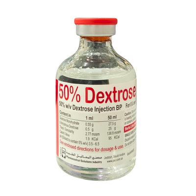 Dextrose 50% Vial 50 ml