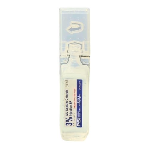 Sodium Chloride 3% Injection - 10ml Ampoule