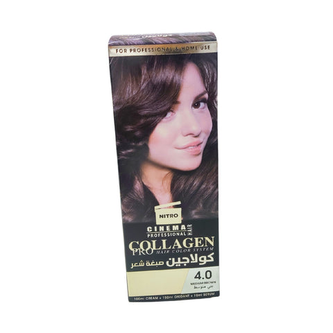 Collagen Pro Hair Color 4.0 - Medium Brown