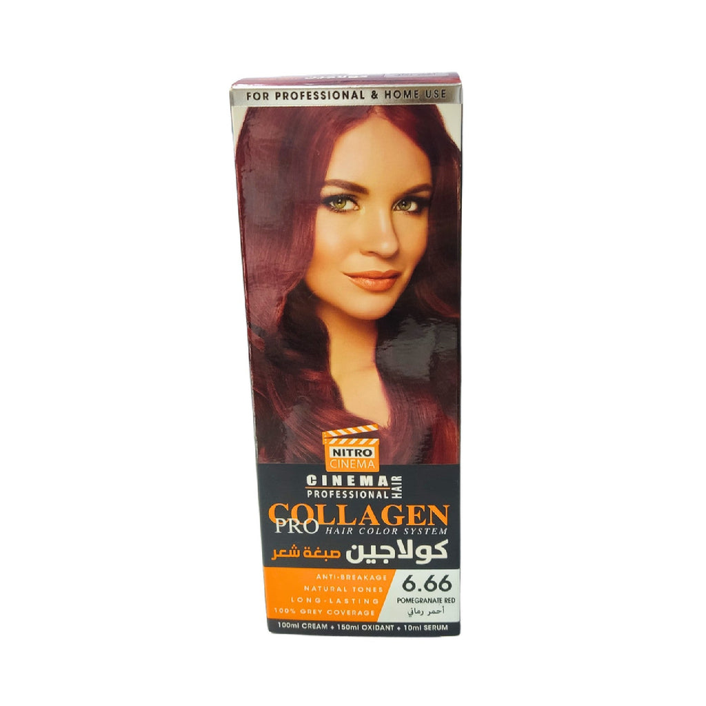 Collagen Pro Hair Color 6.66 - Pomegranate Red