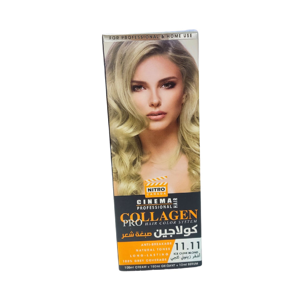 Collagen Pro Hair Color 11.11 - Snow Olive Blond