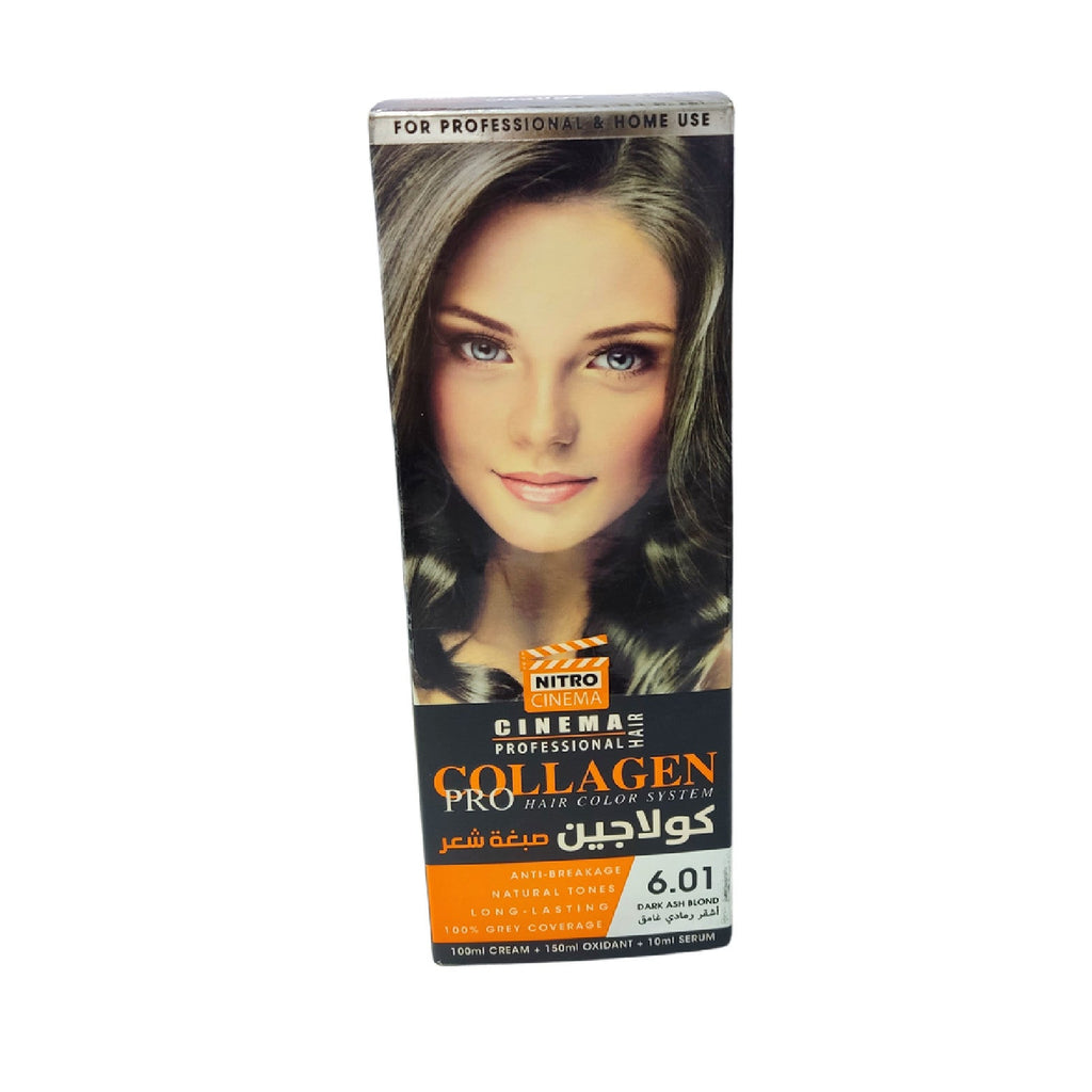 Collagen Pro Hair Color 6.01- Dark Ash Blond