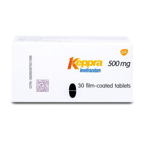 Keppra 500Mg - 30 Tablets