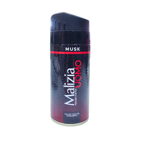 Malizia Men Musk Long-Lasting Deo Spray – 150ml