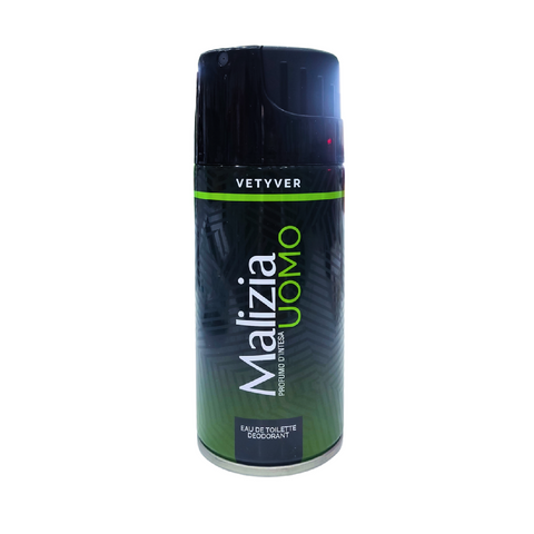 Malizia Men Vetiver Deodorant Spray – 150ml