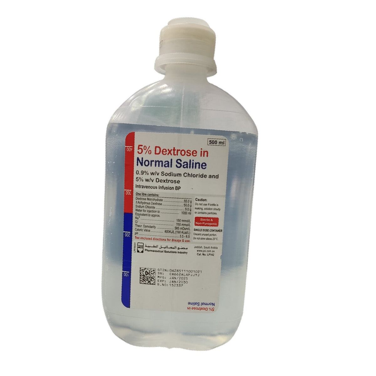 Glucose + Sodium Chloride Infusion - 500ml