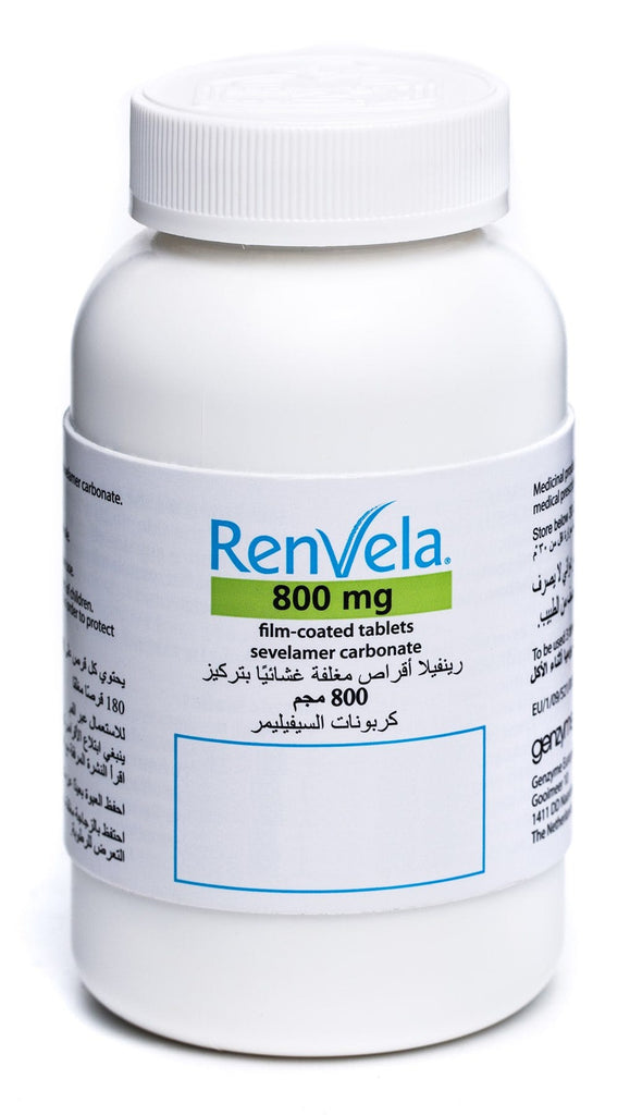 Renvela 800 Mg 180 Tab